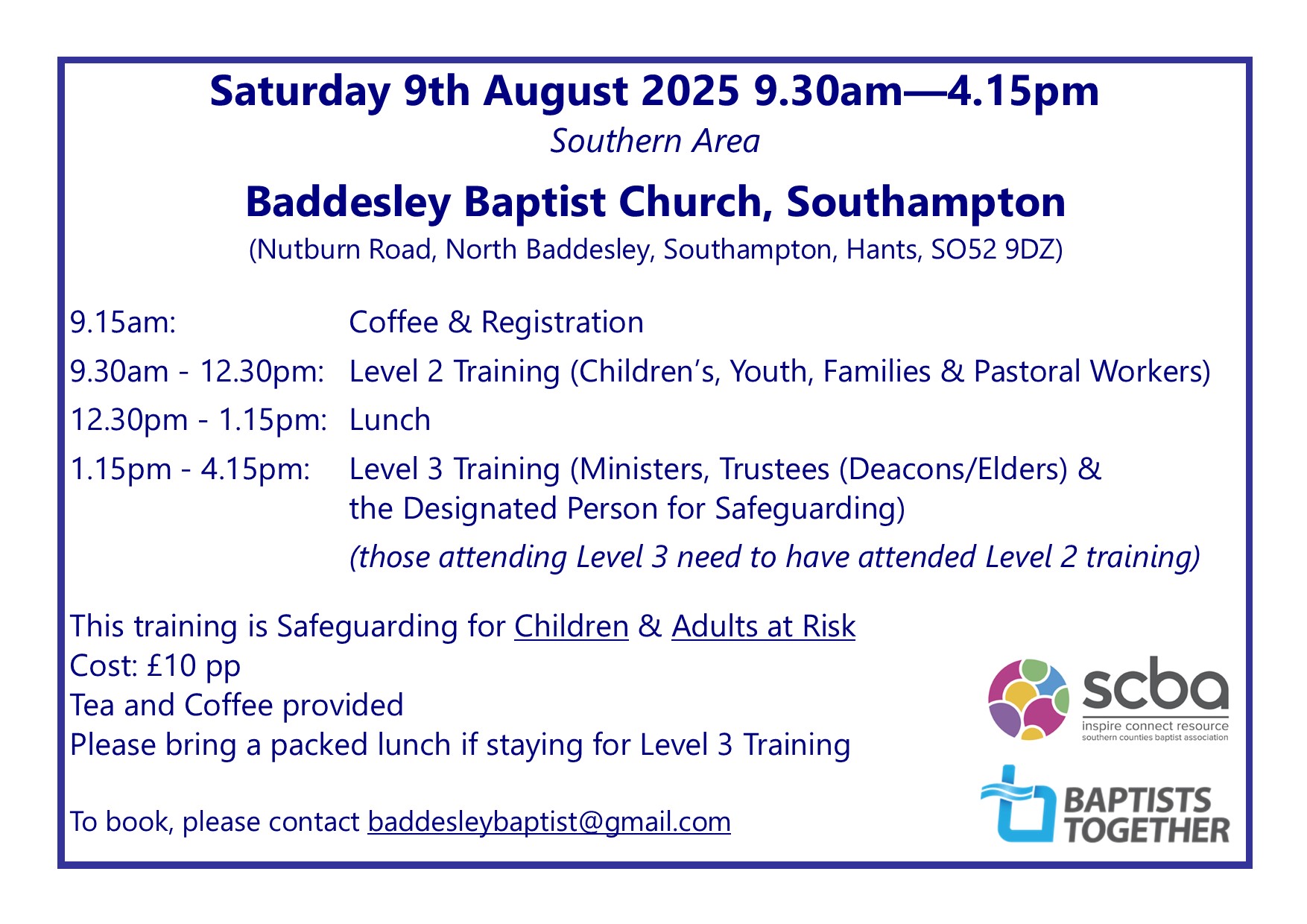 Baddesley Safeguarding Trainin