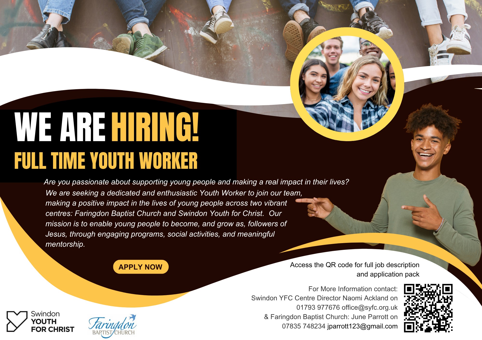 Faringdon BC SYFC Job Advert