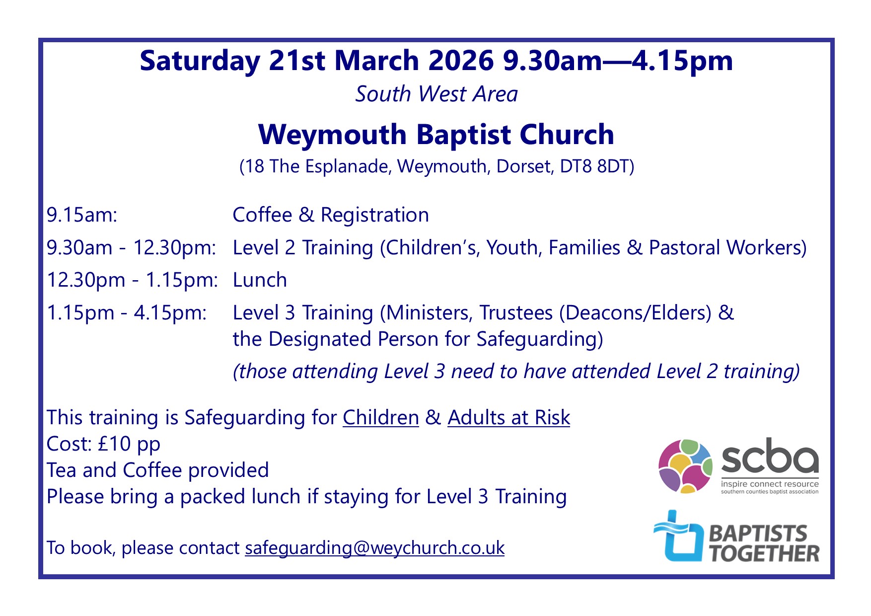 Weymouth Safeguarding Training