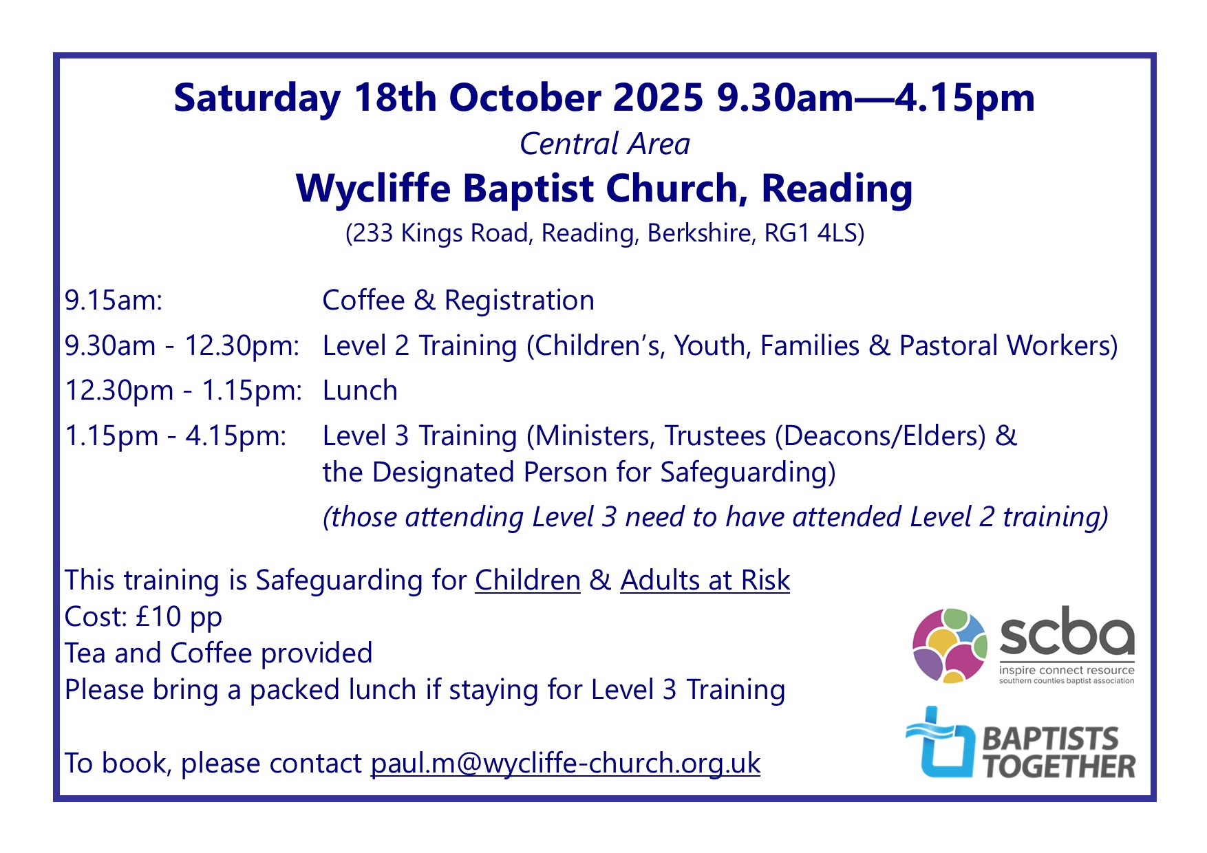 Wycliffe Safeguarding Training