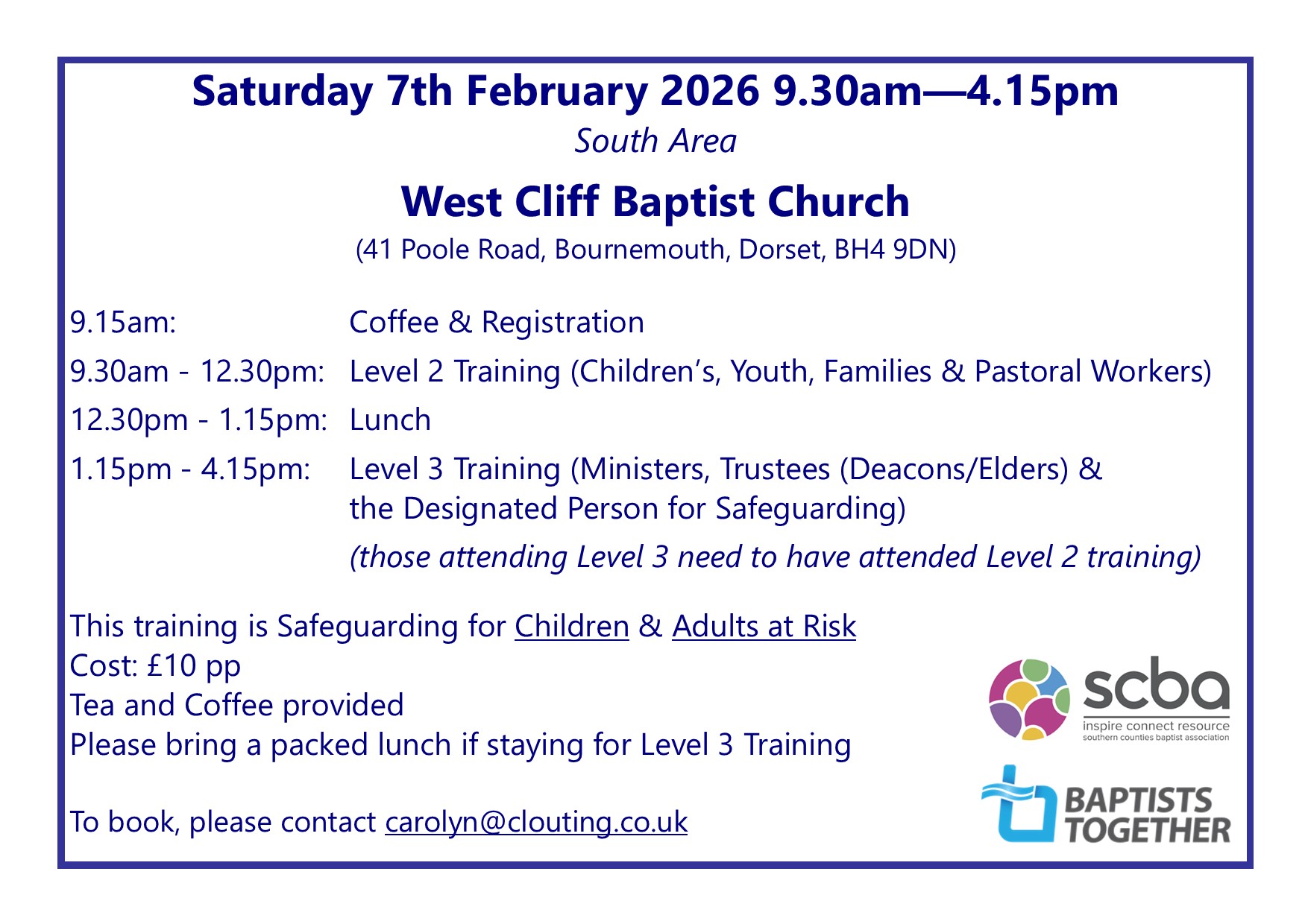 West Cliff Safeguarding Traini