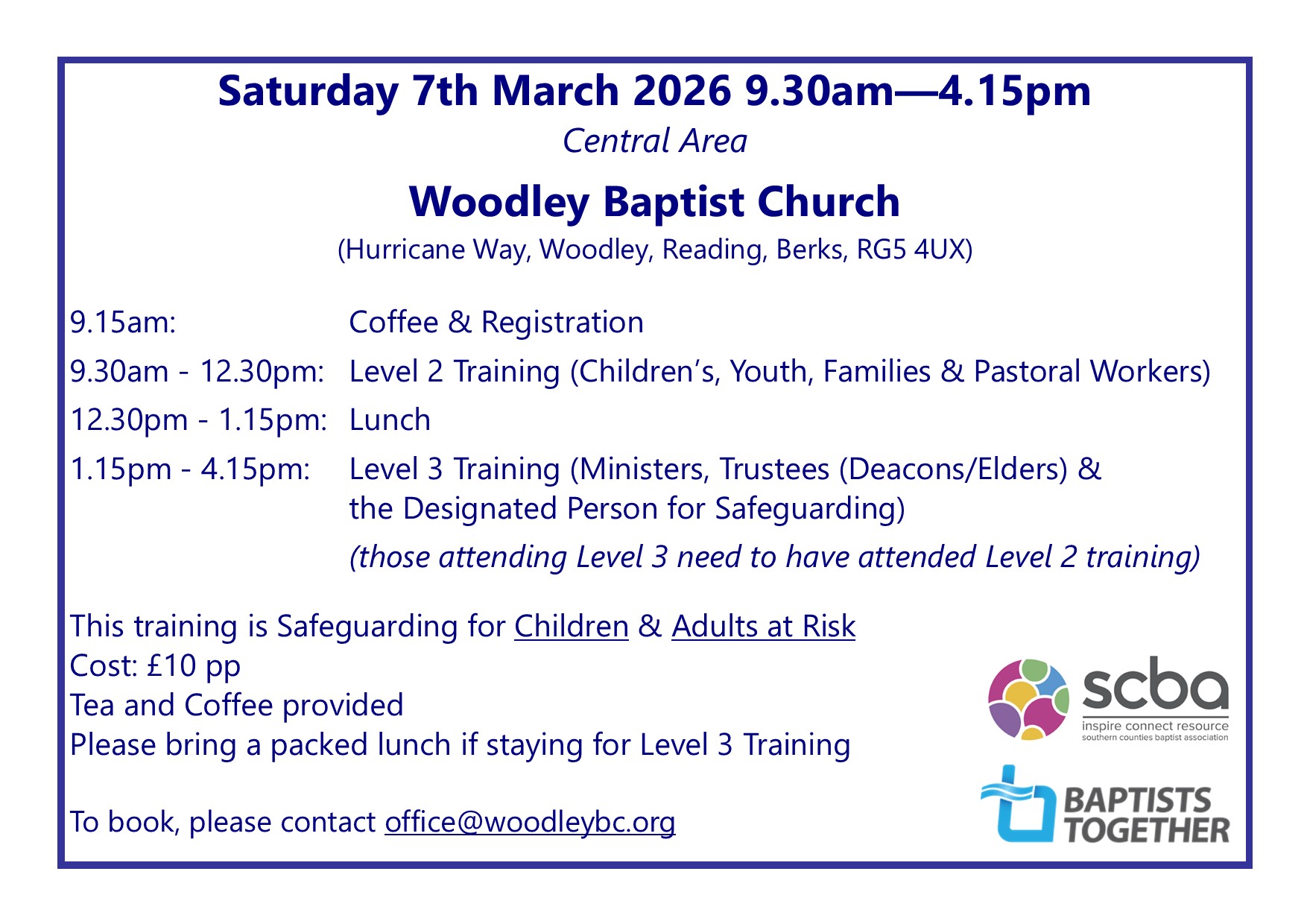Woodley Safeguarding Training 
