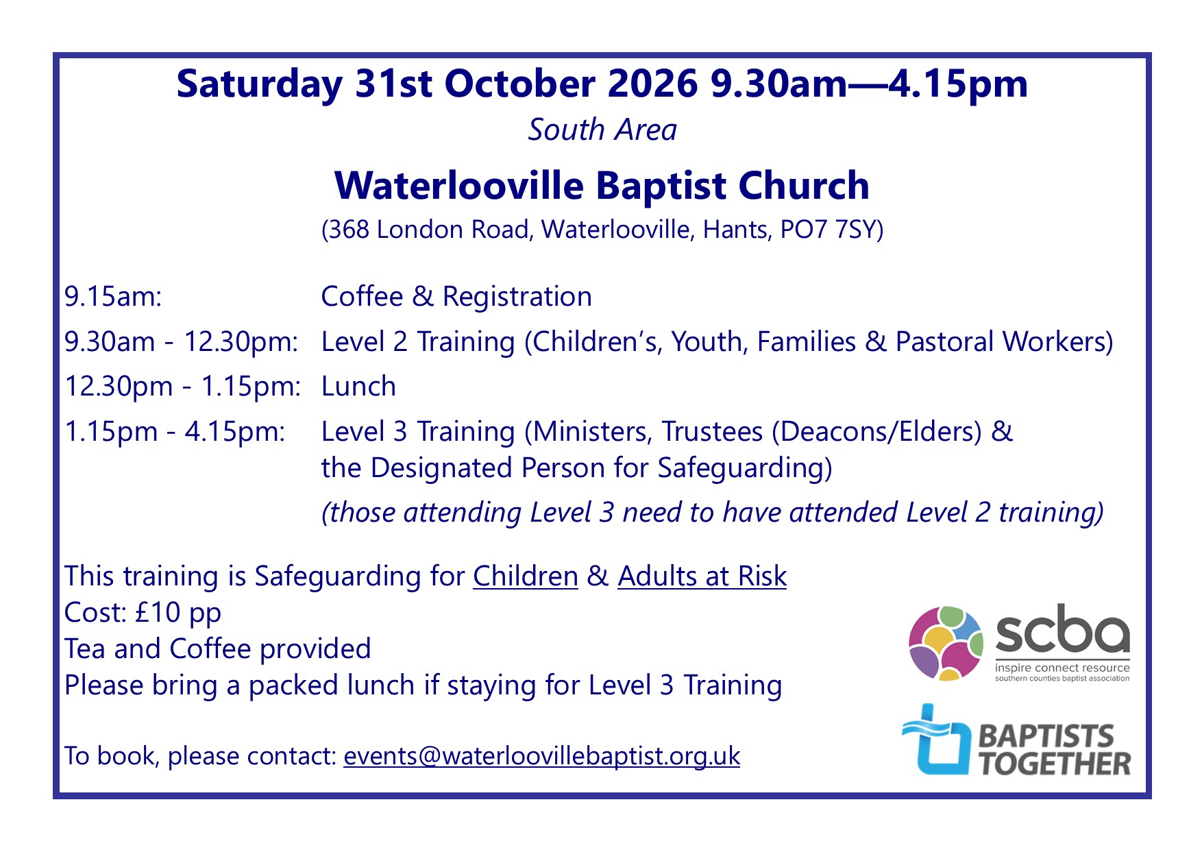 Waterlooville Safeguarding Tra
