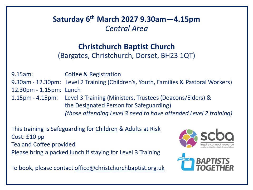 Christchurch Safeguarding Trai