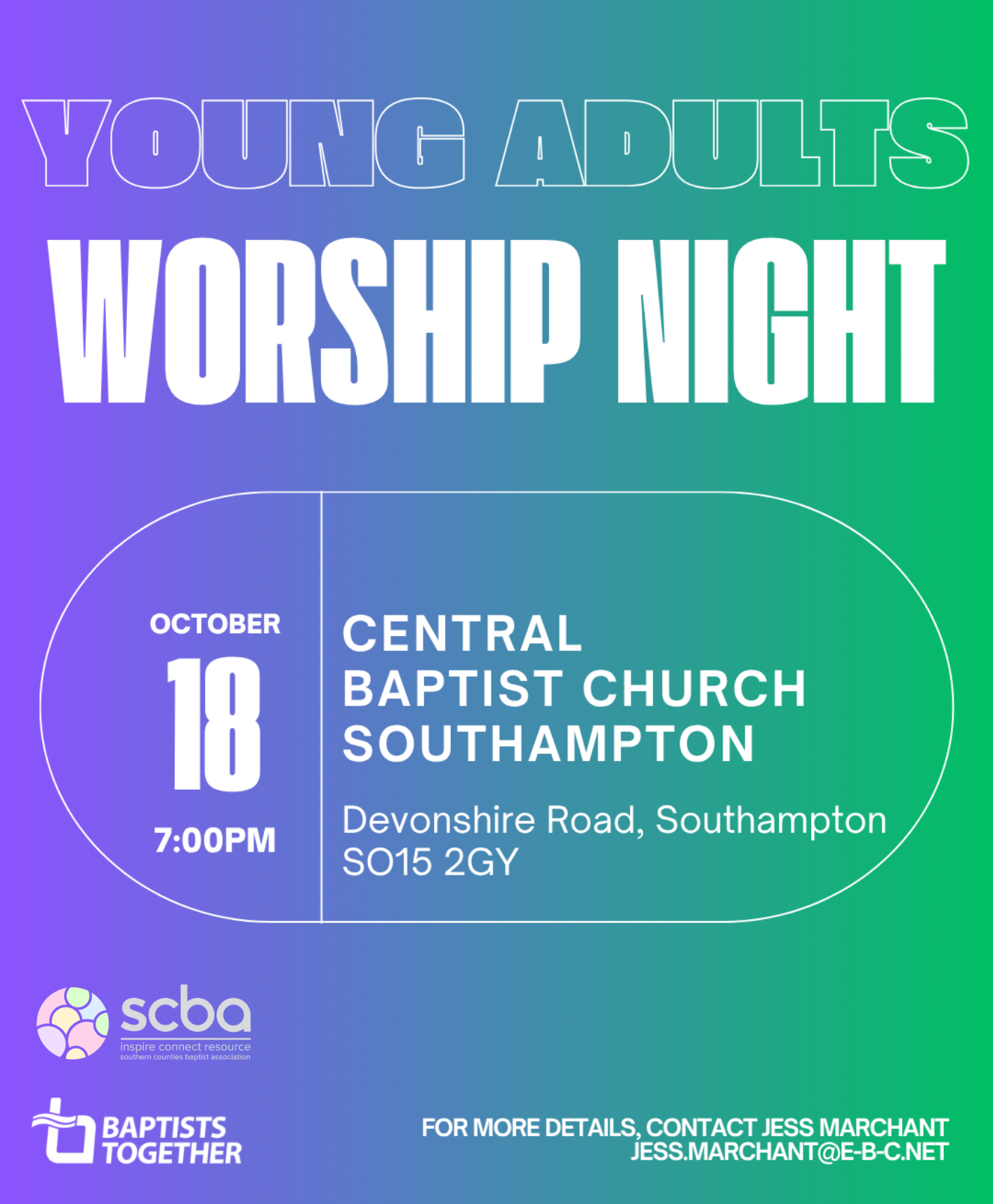 SCBA Young Adults Worship Nigh