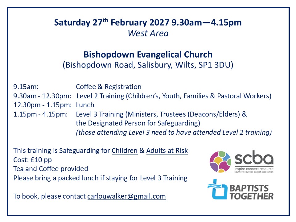 Bishopdown Safeguarding Traini